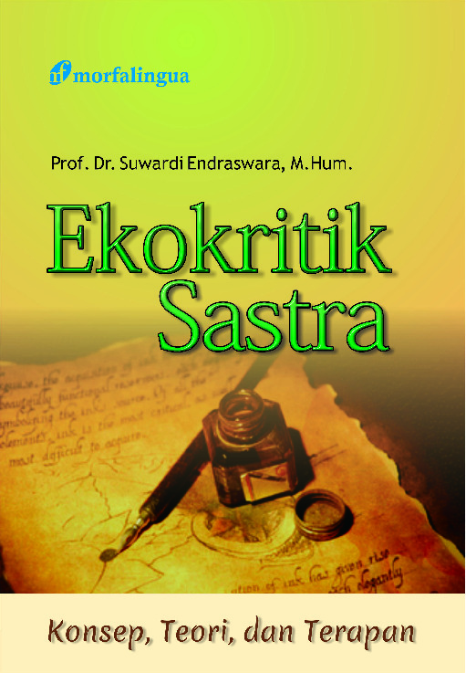 Sampul buku Ekokritik Sastra; Ko...